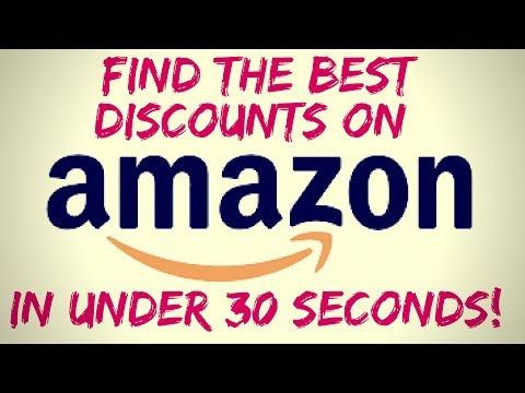 Find The Best Amazon Discounts in Under 30 Seconds in ANY Category! 2017