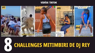Dj Rey : 8 MEILLEURE vidéos challenges Mitimbiri 2024 Congo Music