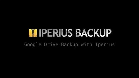 Backup to Google Drive with Iperius Backup (SUB ITA_ENG)