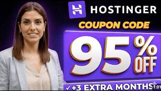 Hostinger Coupon Code 2026 | FLAT 95% OFF Discount (Working Today)