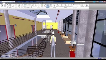 Navisworks bite-sized lesson 02 - Navigation in walk mode and settings