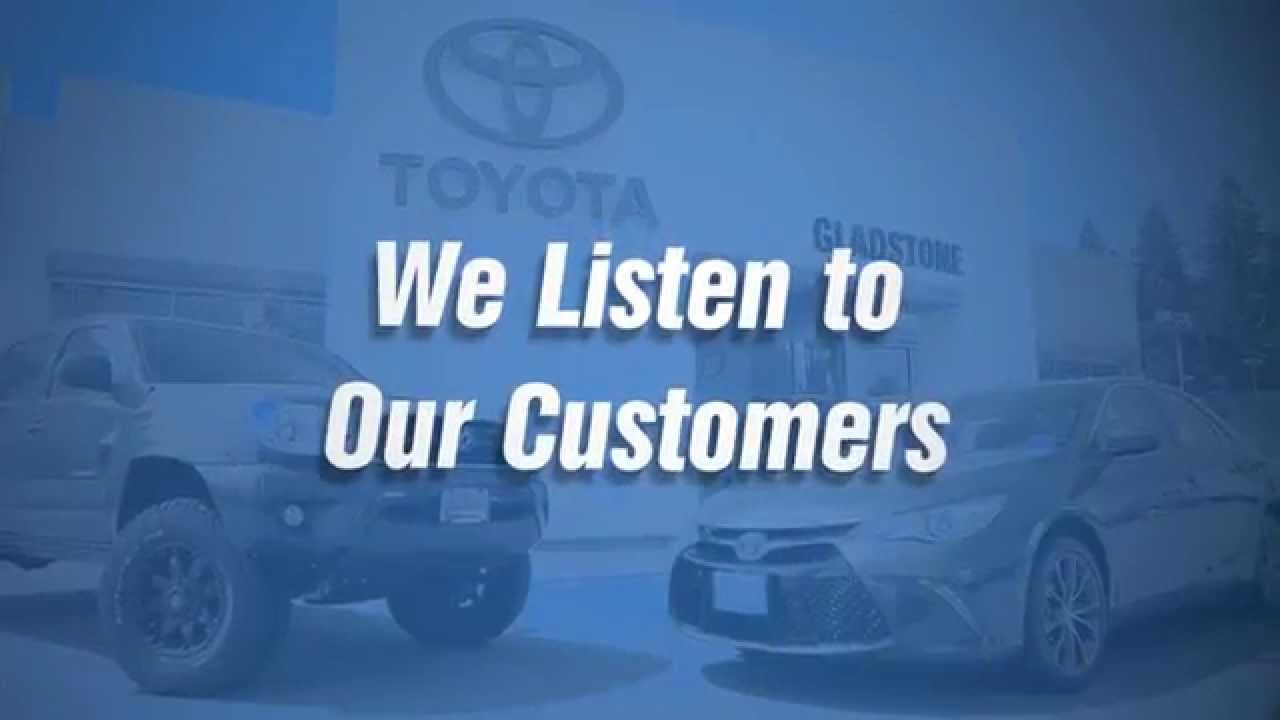 Toyota of Gladstone's trained professionals provide superior service