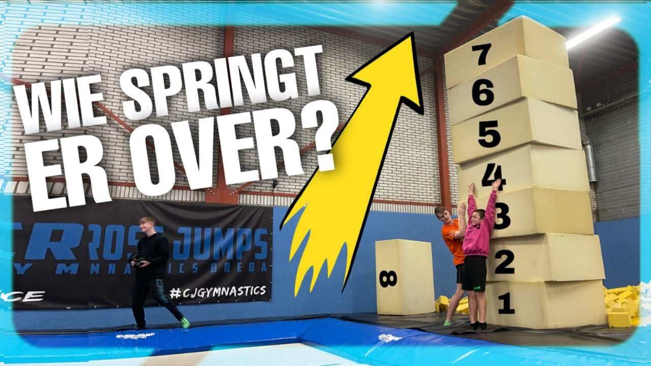 WIE HAALT DEZE CHALLENGE?? Cross Jumps