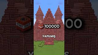 MİNECRAFT'I 1.000.000 TNT İLE ÇÖKERTTİM 💥 ⛏
