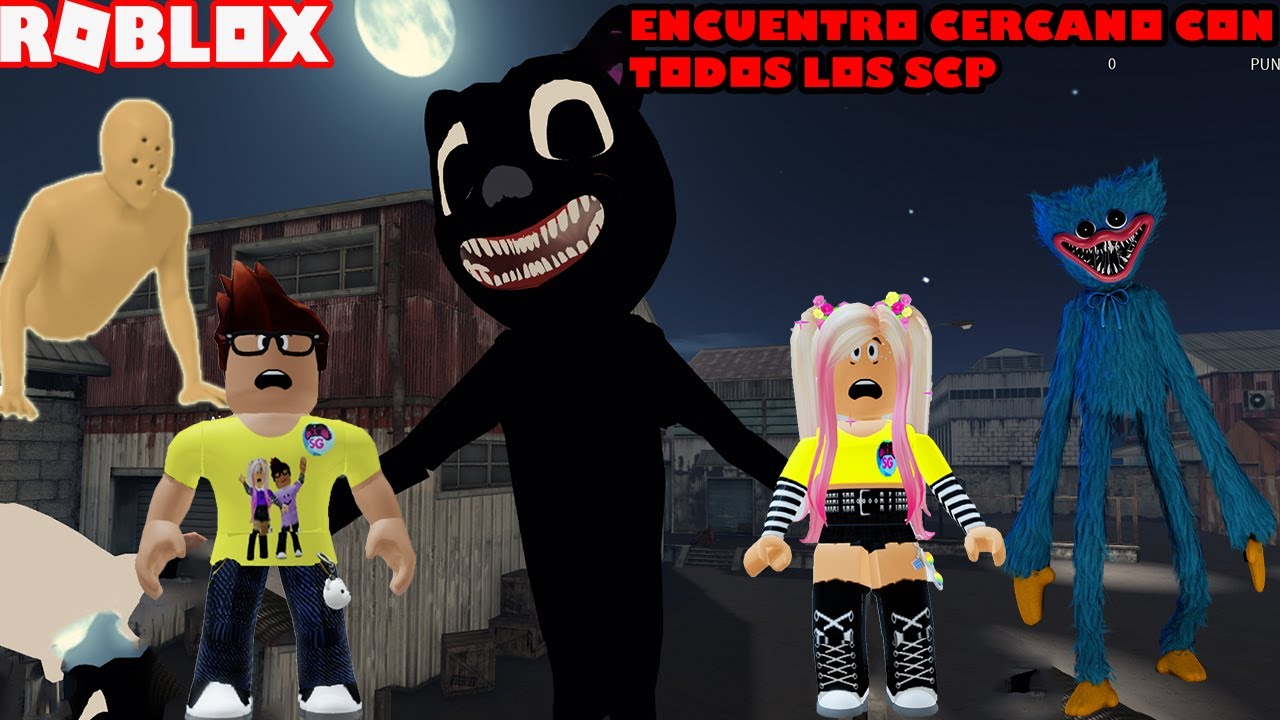 Encuentro Cercano Con Todos Los SCP Mas Extraños De Roblox! 😵😮😀