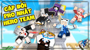 Cặp Đôi Nào Pro Nhất Hero Team? Siro Và Noob Ruby Bị Mèo Simmy Đánh Bại Trong Thử Thách Parkour