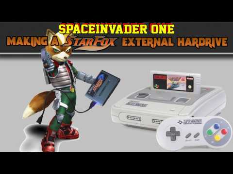 Making an External Hardrive from a SNES Starfox Cartridge