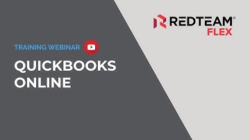 Webinar: RedTeam Flex and QuickBooks Online Integration