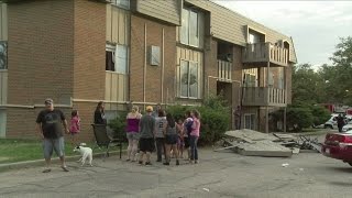 Balcony collapses at Greeley apartment