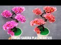 DIY Cara Membuat Bunga Sakura Tanpa Setrika | Make Flower Plastic without iron