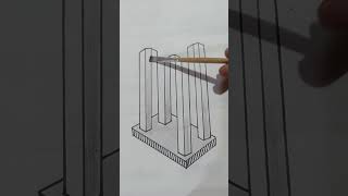 how🤔??is possible illusion art #drawing