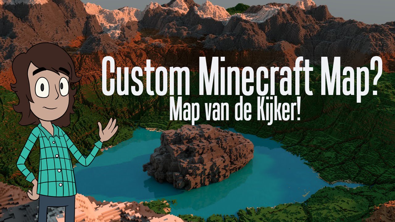 STUUR JE CUSTOM MINECRAFT MAP! - YouTube
