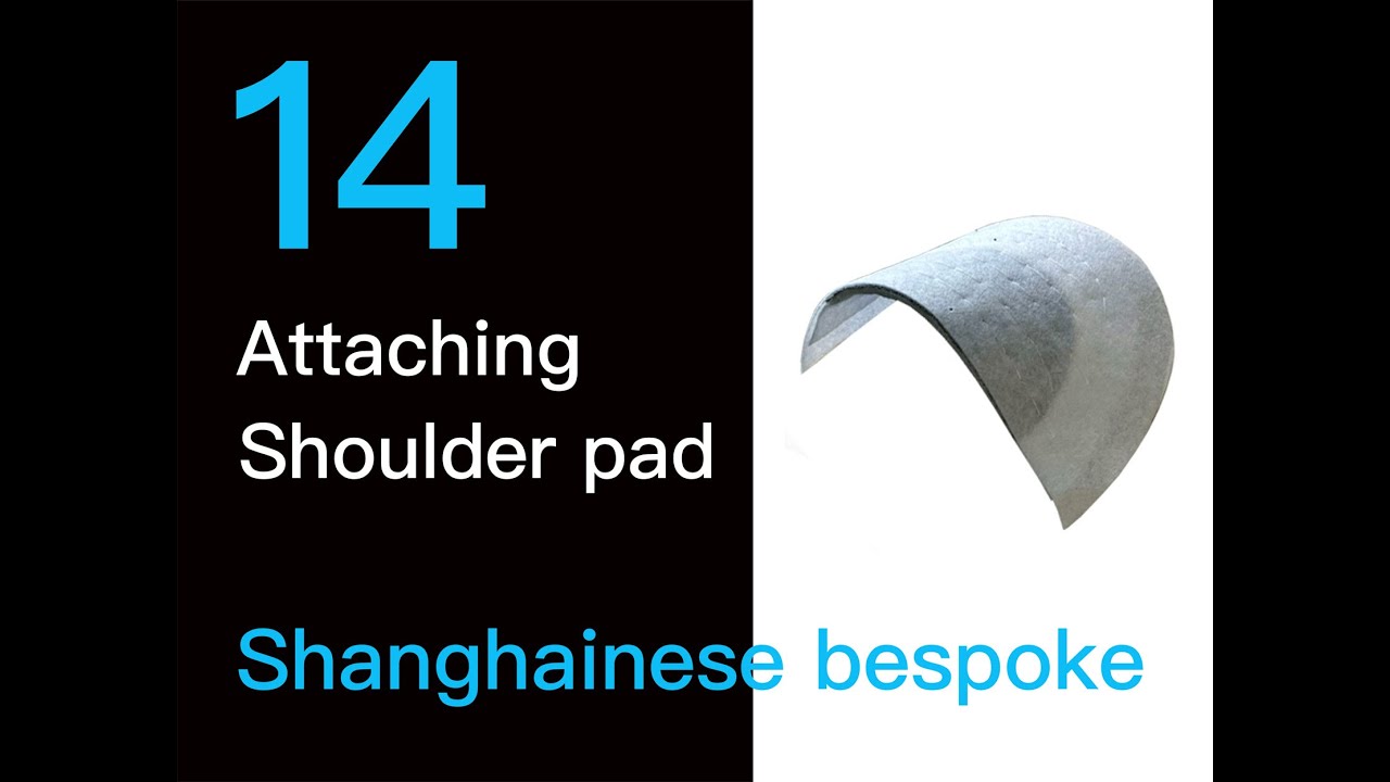 Shanghainese bespoke 14 - Shoulder pad