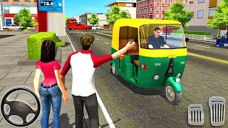 Tuk Tuk Rickshaw Driving Simulator  - City Mountain Auto Driver - Android GamePlay screenshot 2