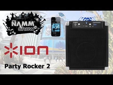 ION Party Rocker 2 Wireless Speaker System & Party Lights First Look - NAMM 2014