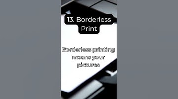 Borderless Printing