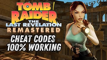 Tomb Raider IV The Last Revelation Remastered All Cheat Codes Guide