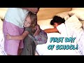 GET READY WITH ME FIRST DAY OF SCHOOL 2018 | Large Family of 6 Kids