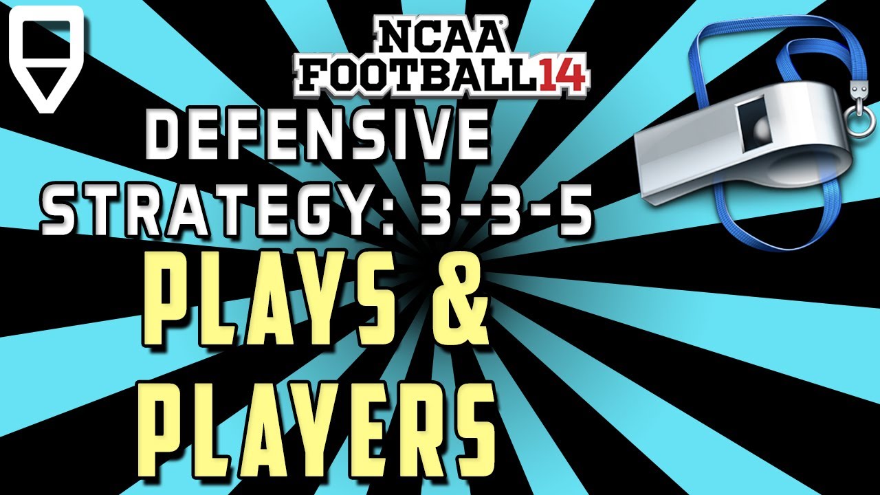 ncaa-14-defense-secrets-3-3-5-players-and-plays-youtube