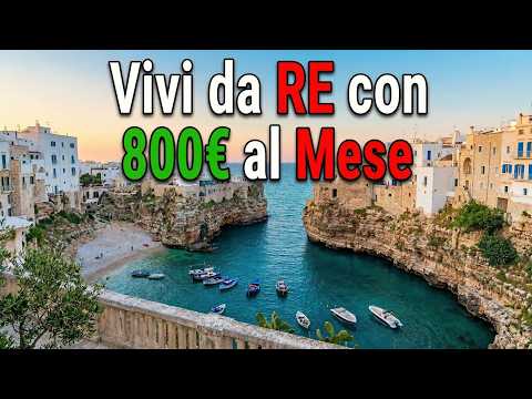 Video 10 Citta? di MARE ITALIANE dove vivi da RE con meno di 800€ al mese