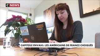 Intrusion au Capitole : les américains de France se disent choqués