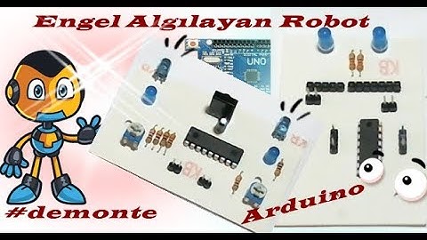 Arduino Engel Algılayan Robot