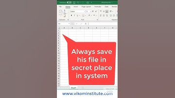 #info ! Info function in excel