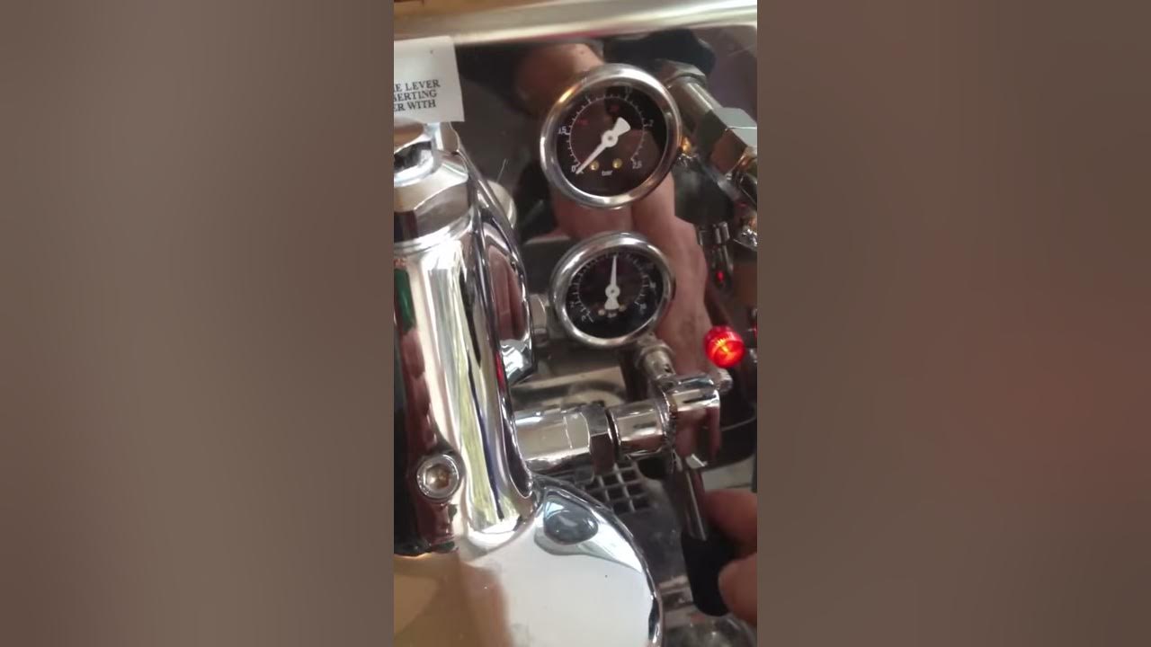 Expobar Brewtus II replacement pump test YouTube