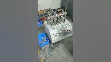 Mobile phone button life tester four-station button fatigue tester