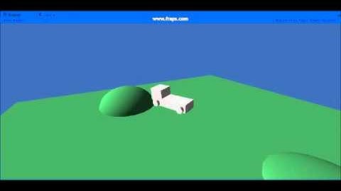 Unity 3D Simple Driving Physics / Collision test