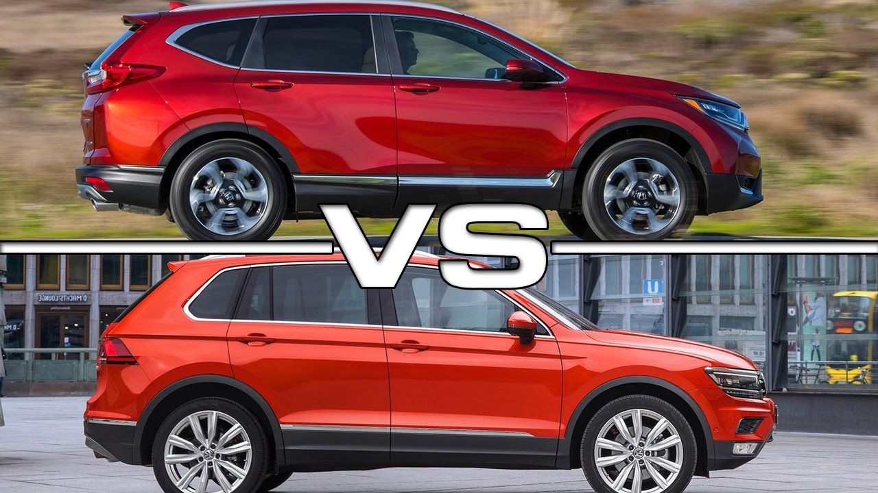 2017 Honda CRV vs 2016 Volkswagen Tiguan YouTube