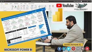Quick Preview - Products Performance Analytical Report in Microsoft POWER BI