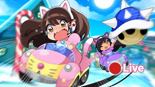 KARTING around with Aphmau Crew and APHMAU #VTuber