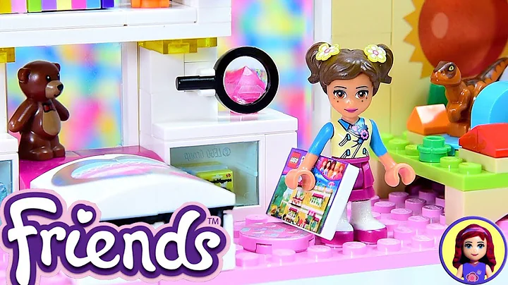 Lego Friends Little Olivia's Bedroom - Custom Room...