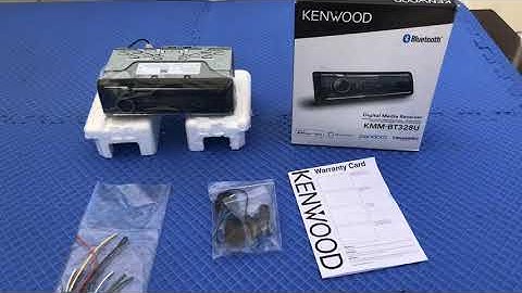 Kenwood Car Stereo Bluetooth Model KMM-BT328U