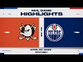 NHL Highlights: Ducks vs. Oilers - April 20, 2026 🏒