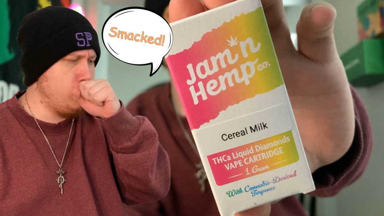 Cereal Milk THCa Liquid Diamonds Cart - Jamnhemp