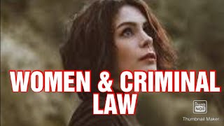 WOMEN AND CRIMINAL LAW //SYLLABUS//LLB SUBJECTS