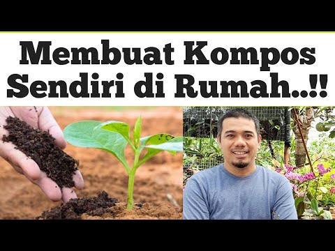 Video: Tong Kompos Buatan Sendiri - Cara Membuat Kompos Untuk Taman Organik