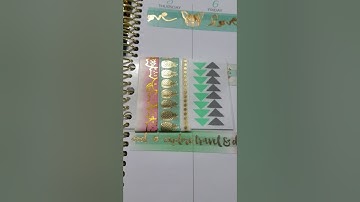 Recollections spiral planner washi card insert