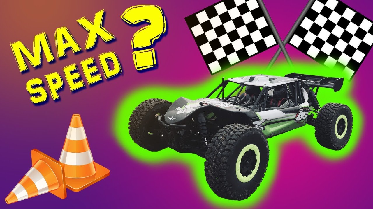 Замер MAX скорости Team Losi TEN-SCBE 2.0 / Test max speed Losi SCBE, 14 pin, 3S accu.