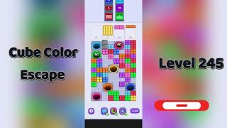 🧩 Cube Color Escape Level 245 Walkthrough | Step-by-Step Guide 🎮 | Go Answer