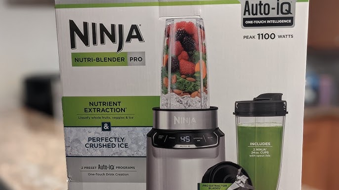 Ninja Nutri-Blender Pro with Auto-iQ, Personal Blender, CL401A