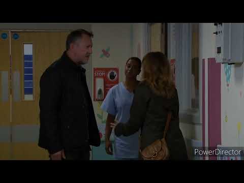 Emmerdale - Gus Confronts Rhona At The Hospital (20th November 2023)