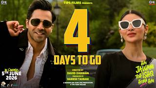 Hai Jawani Toh Ishq Hona Hai  4 Days To Go Varun Dhawan Mrunal Thakur Pooja Hegde  David Dhawan