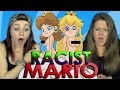 RACIST MARIO | Girls REACT | 4