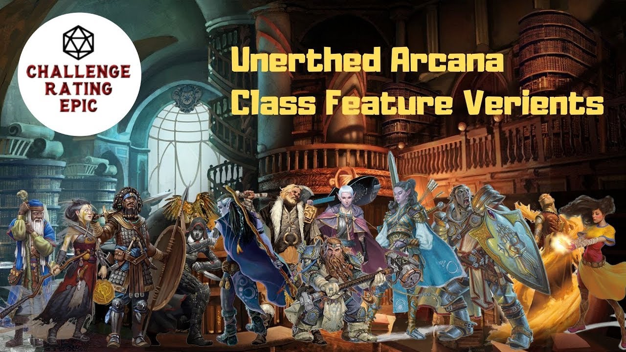 First Impressions Unearthed Arcana Class Feature Variants Youtube