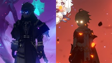 Genshin characters with Flins