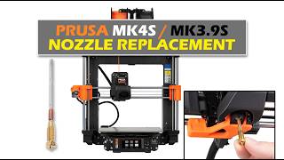 Prusa Mk4S Mk3.9S Nozzle Change Replacement