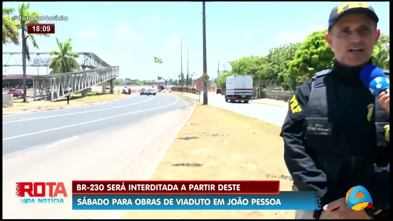 Semob-JP fará mudanças no trânsito da Rua Diógenes Chianca durante obras do  novo viaduto na BR-230